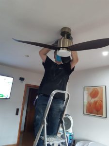 instalar ventilador de techo cordoba